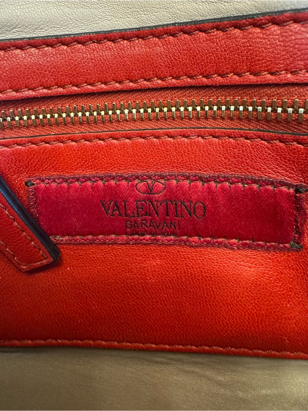 Valentino Garavani Rockstud Spike Leather Belt Bag / Crossbody Dusty Pink Nude - Picture 8 of 14